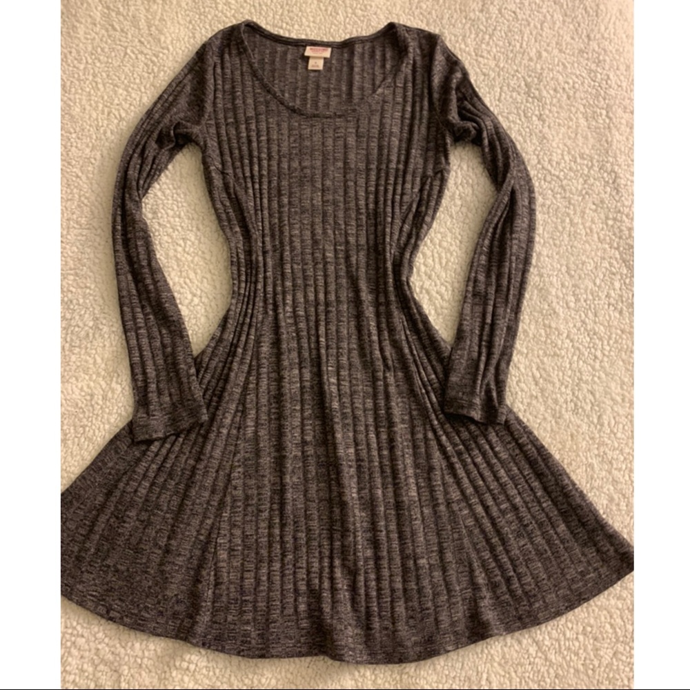 Gray Sweater Dress